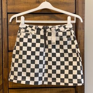 NWT Urban Outfitters BDG checkered skirt XS